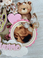 Sonogram cake topper