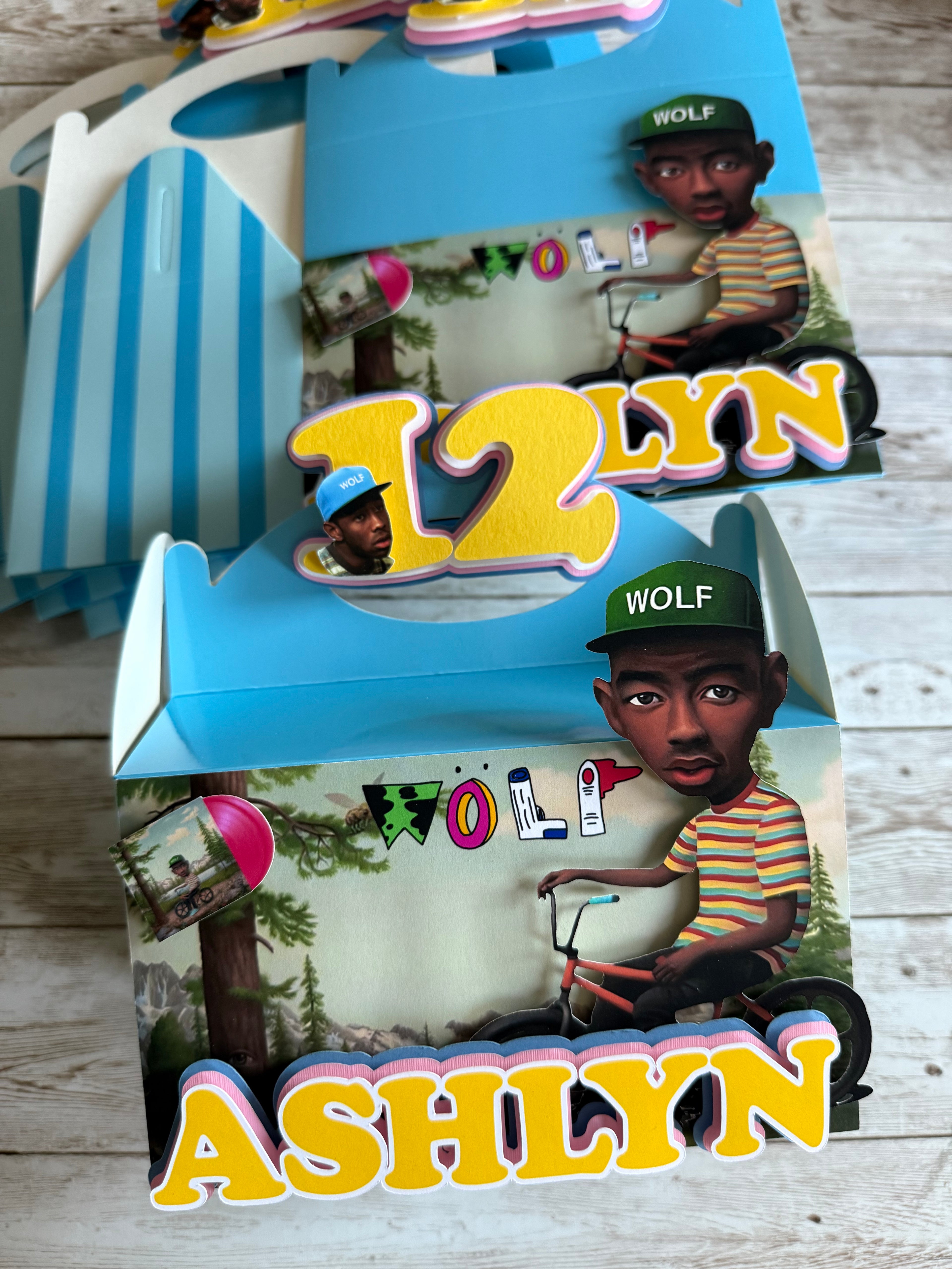 Tyler the creator favor boxes