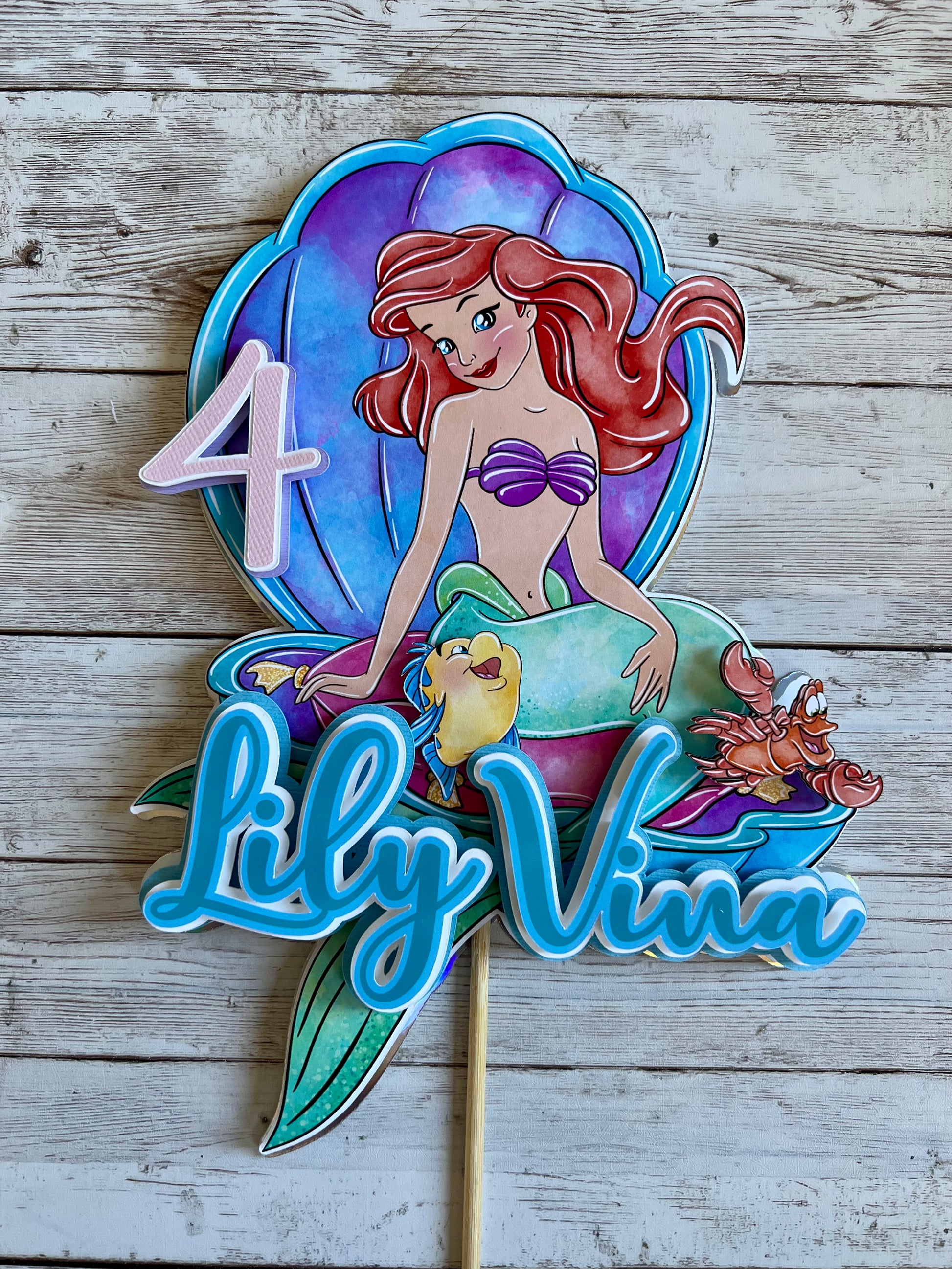 Little mermaid Centerpieces 