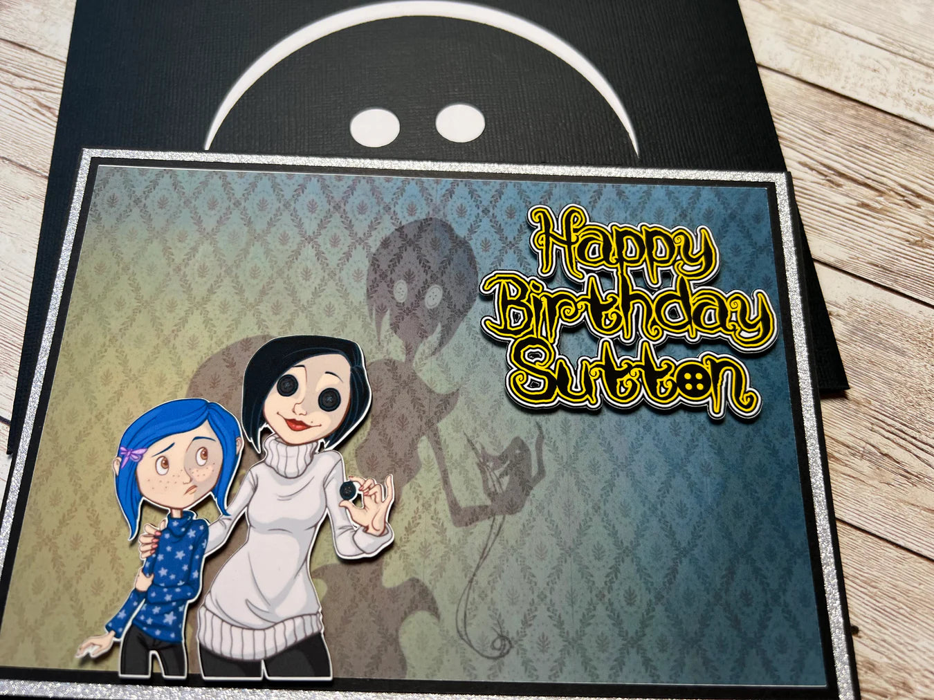 Coraline Birthday Card