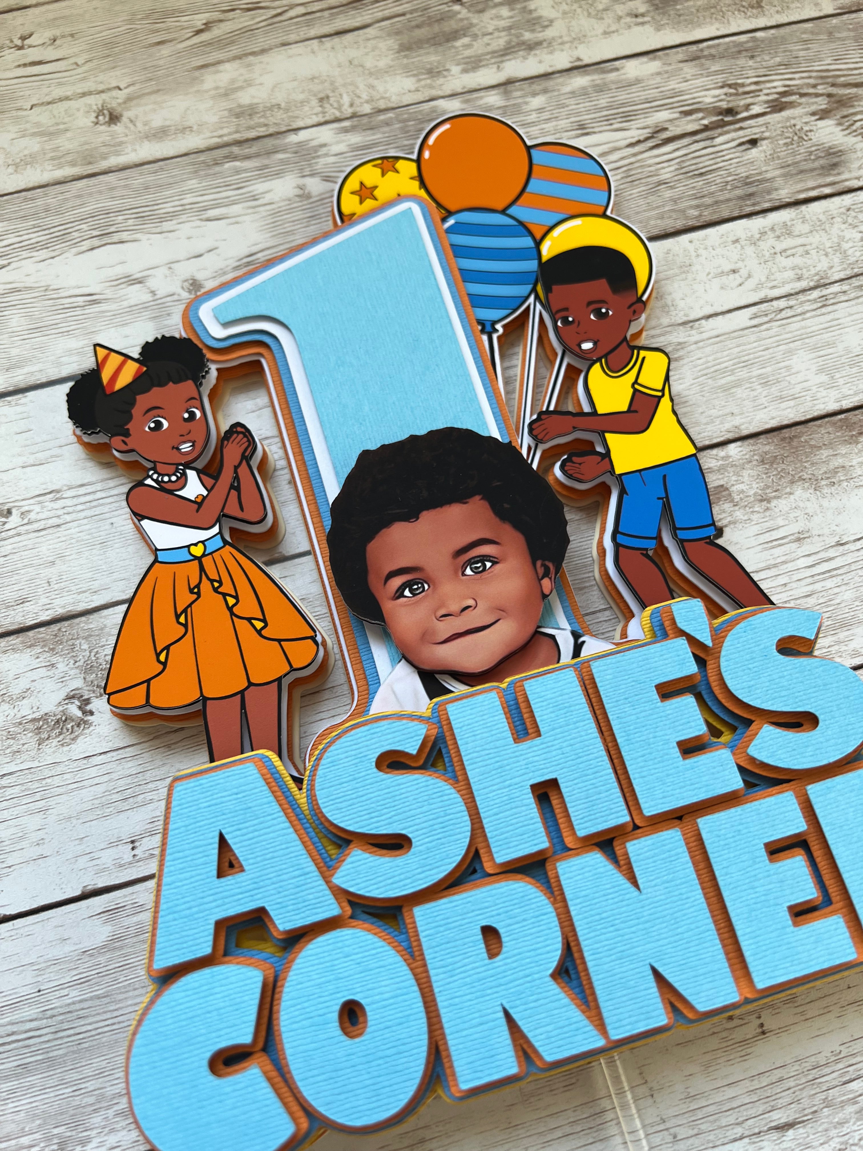 Gracie’s Corner Cake Topper