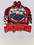 Deftones cake topper