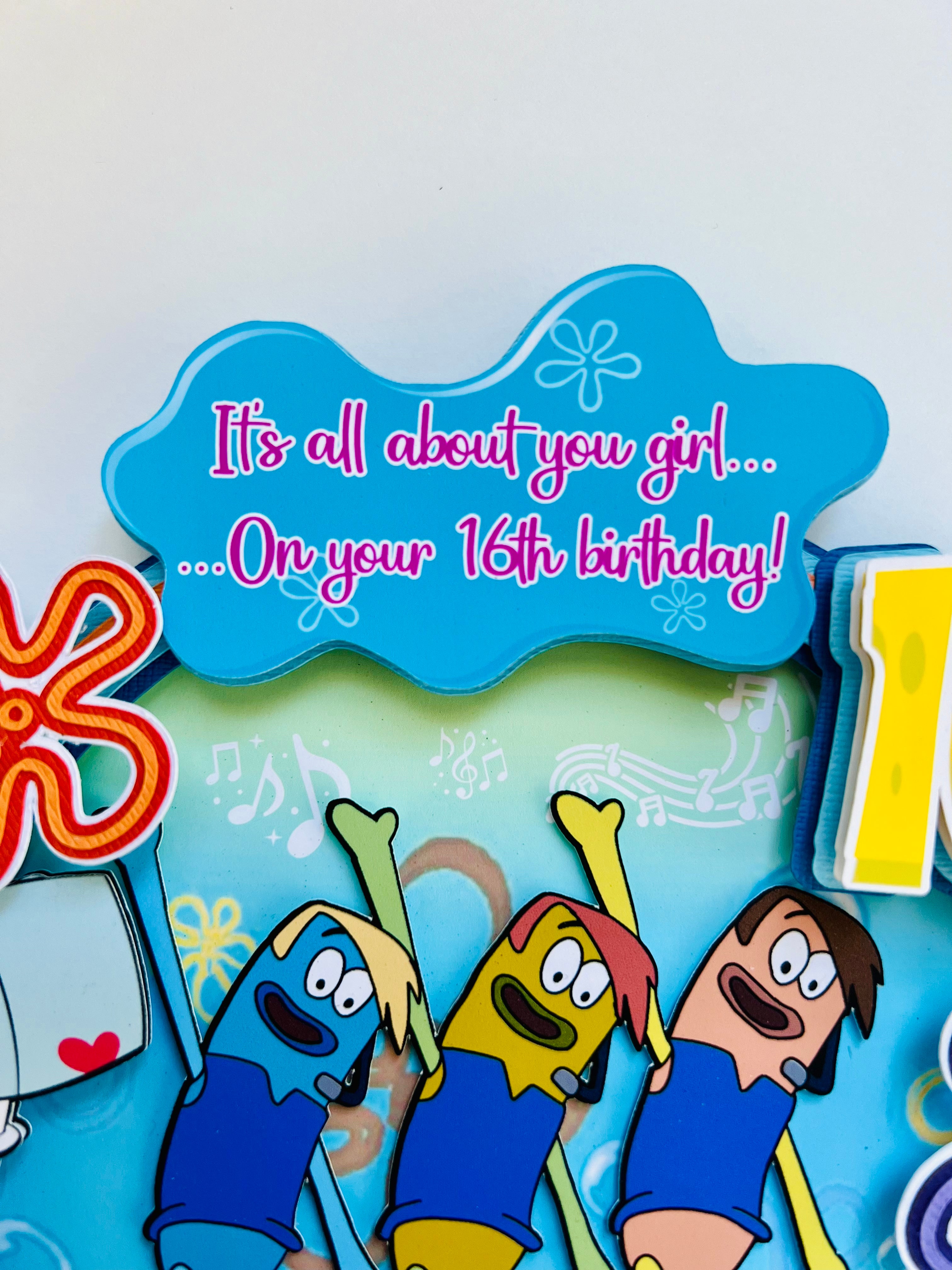 Spongebob Squarepants Cake Topper