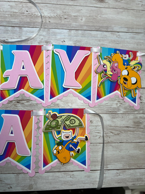 Adventure Birthday Banner