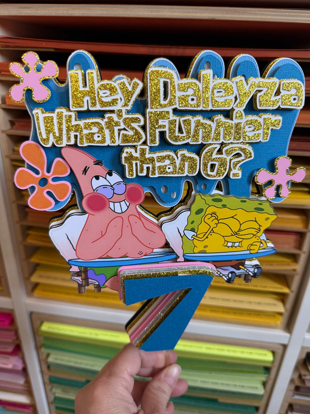 What’s Funnier Than 24 Cake Topper