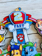 Dog Patrol Cake Topper