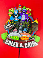 Gorilla tag cake topper