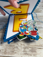 Scrooge McDuck Birthday Banner