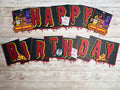DARK ANIMATRONICS BIRTHDAY BANNER