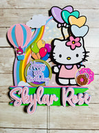 Hello Kitty cake topper