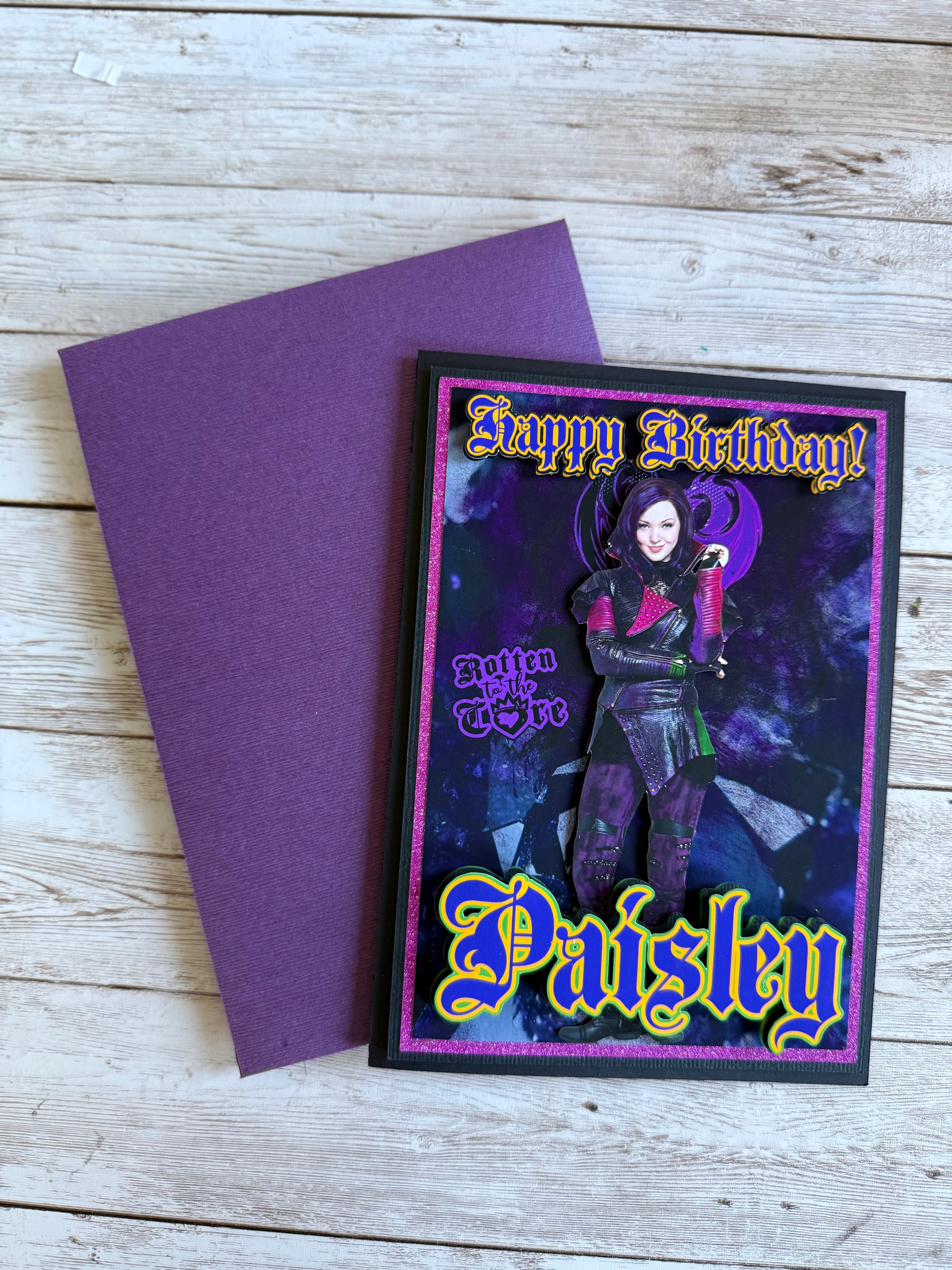 Descendants Birthday Card