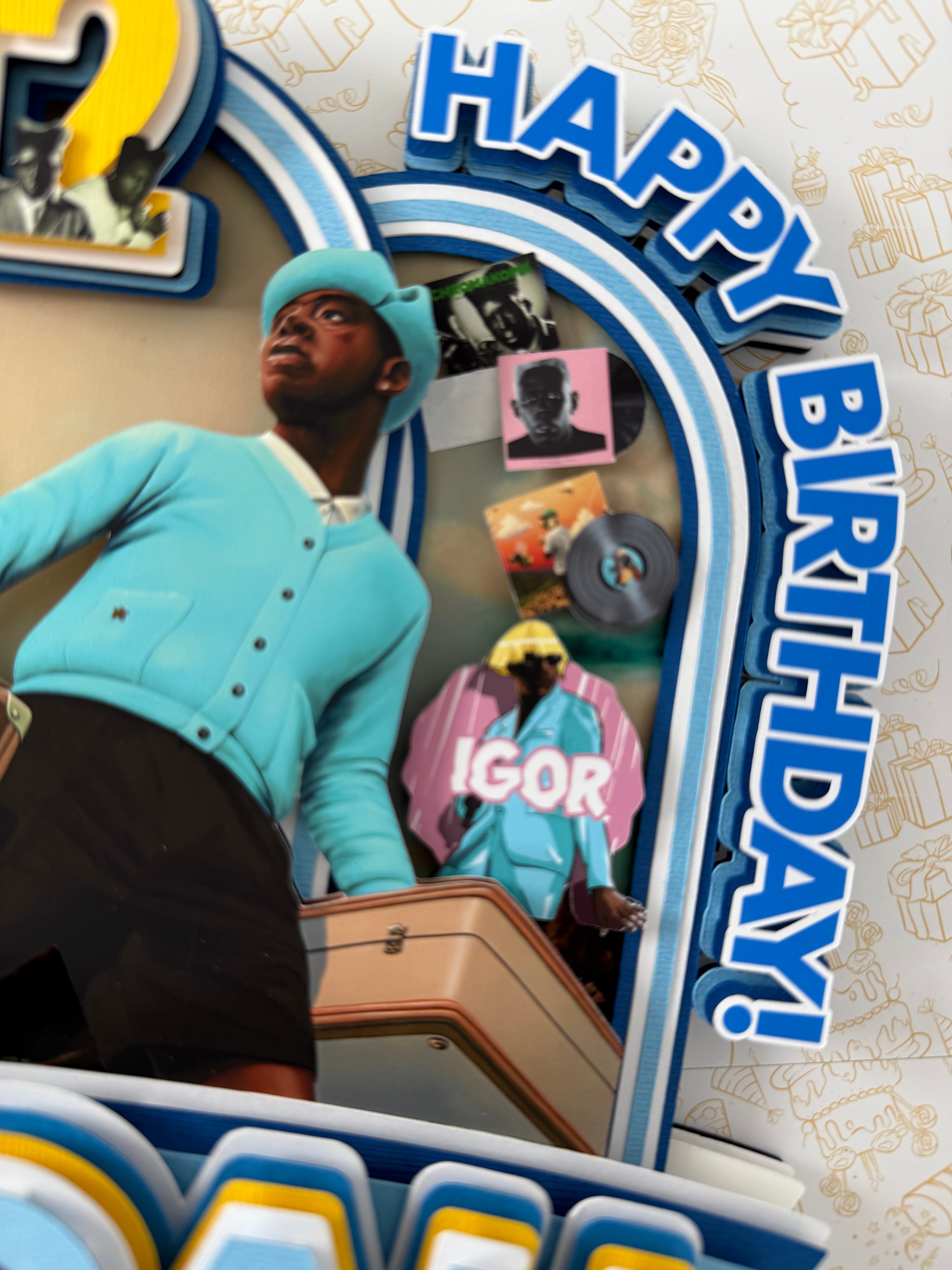 Call Me If You Get Lost  Cake Topper