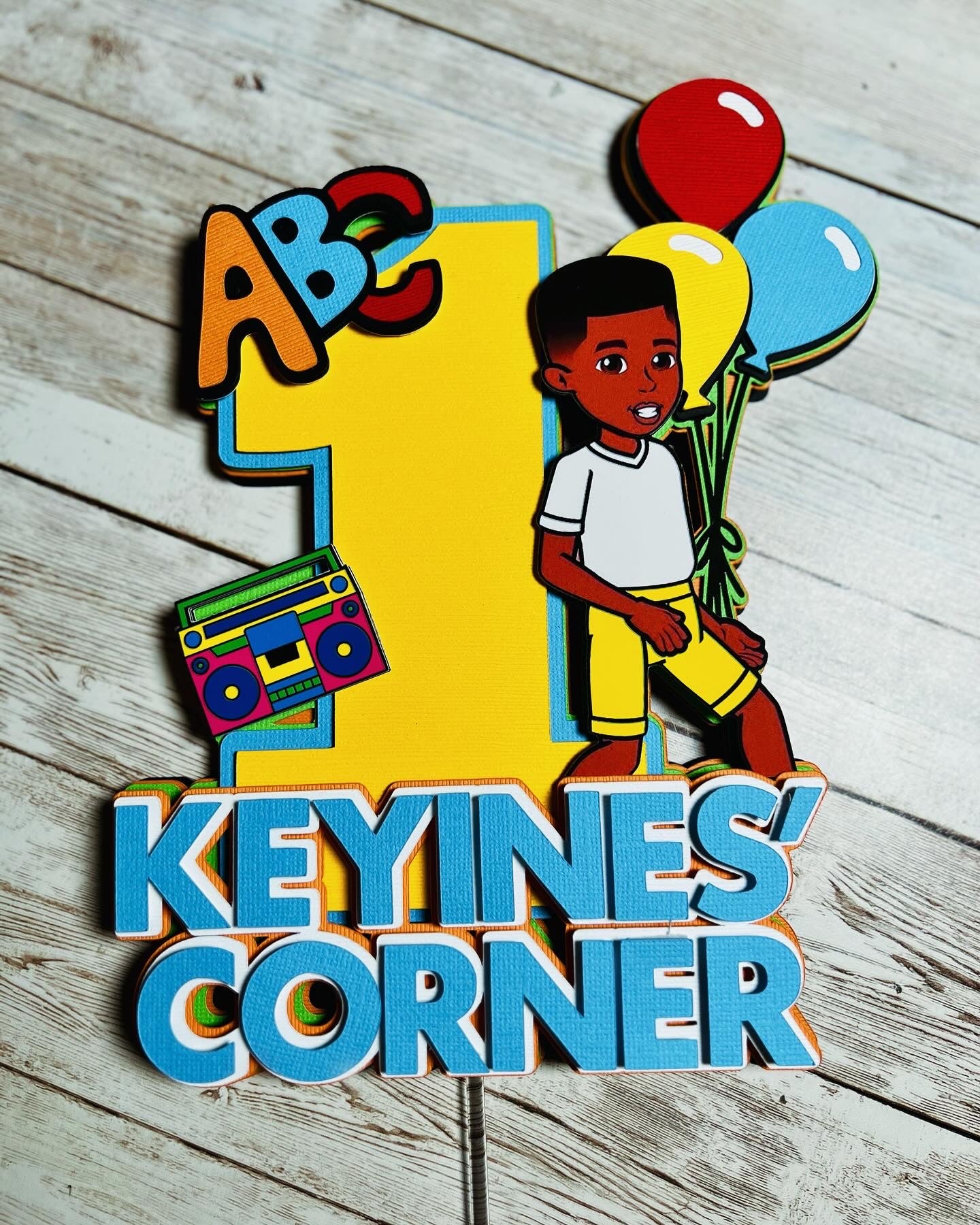 Gracie’s Corner Cake Topper