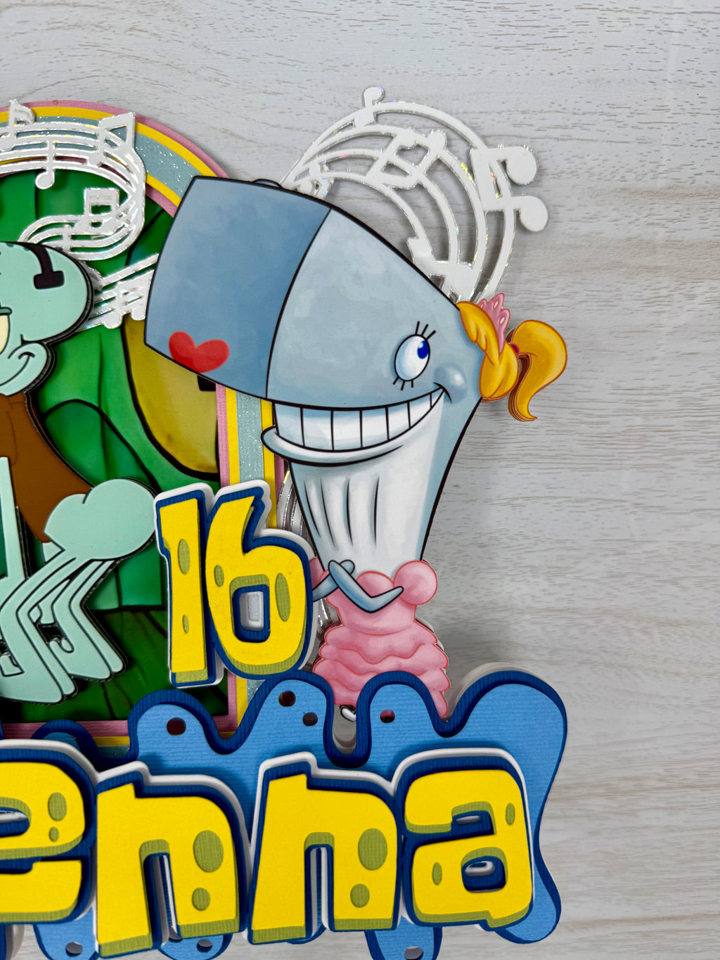 BOYS WHO CRY CAKE TOPPER