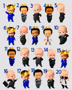 Boss Baby 3D Number