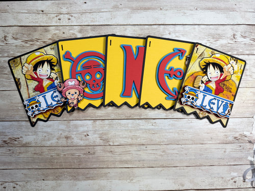 One Piece Highchair Banner