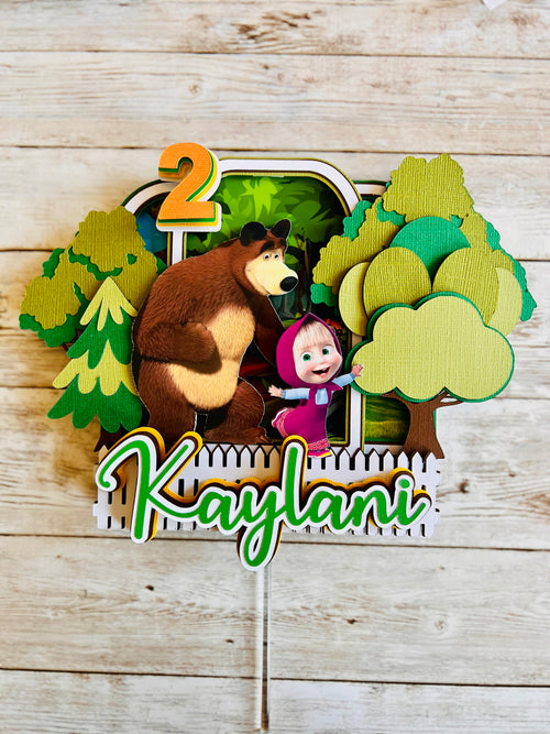 Masha Cake Topper