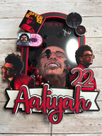 Weeknd Cake Topper