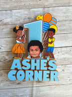 Gracie's corner cake topper