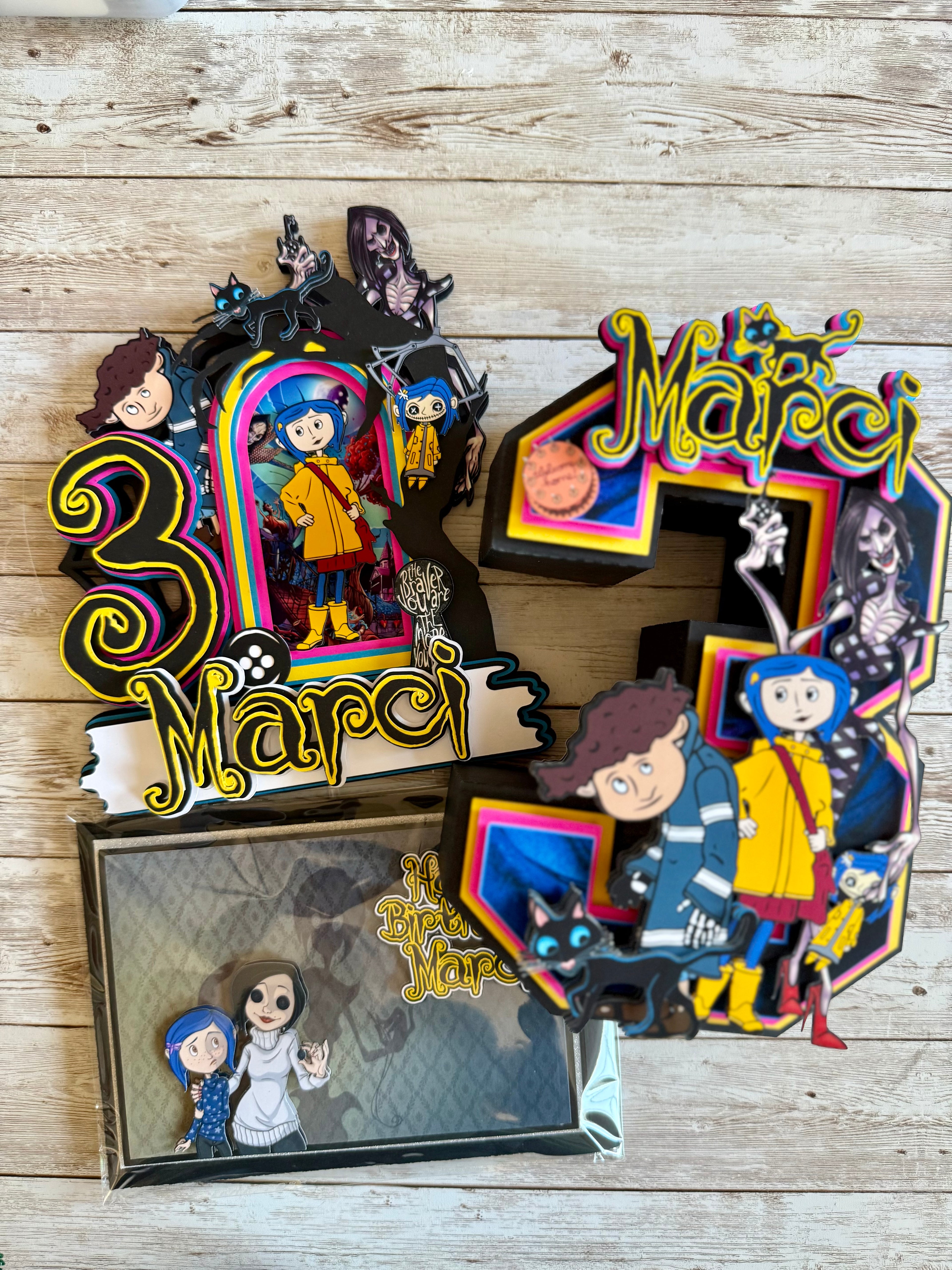 Coraline Cake Topper