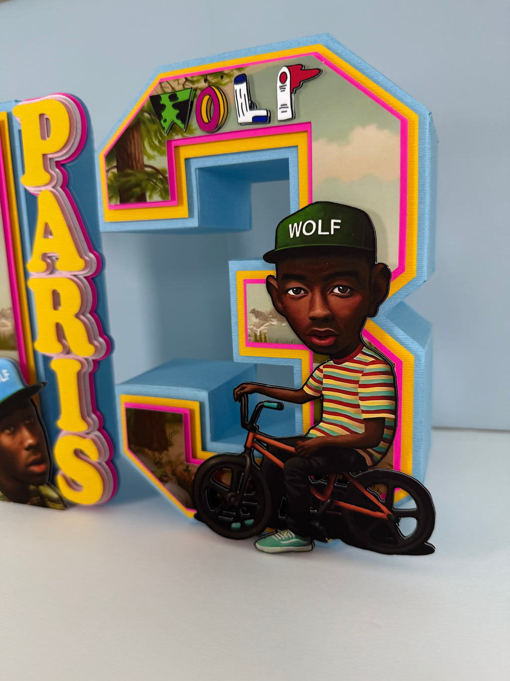 Tyler the creator 3D numbers 