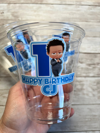 Boss Baby Party Cups