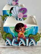 Moana favor boxes