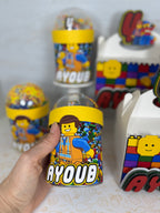 Lego Pringles cans 