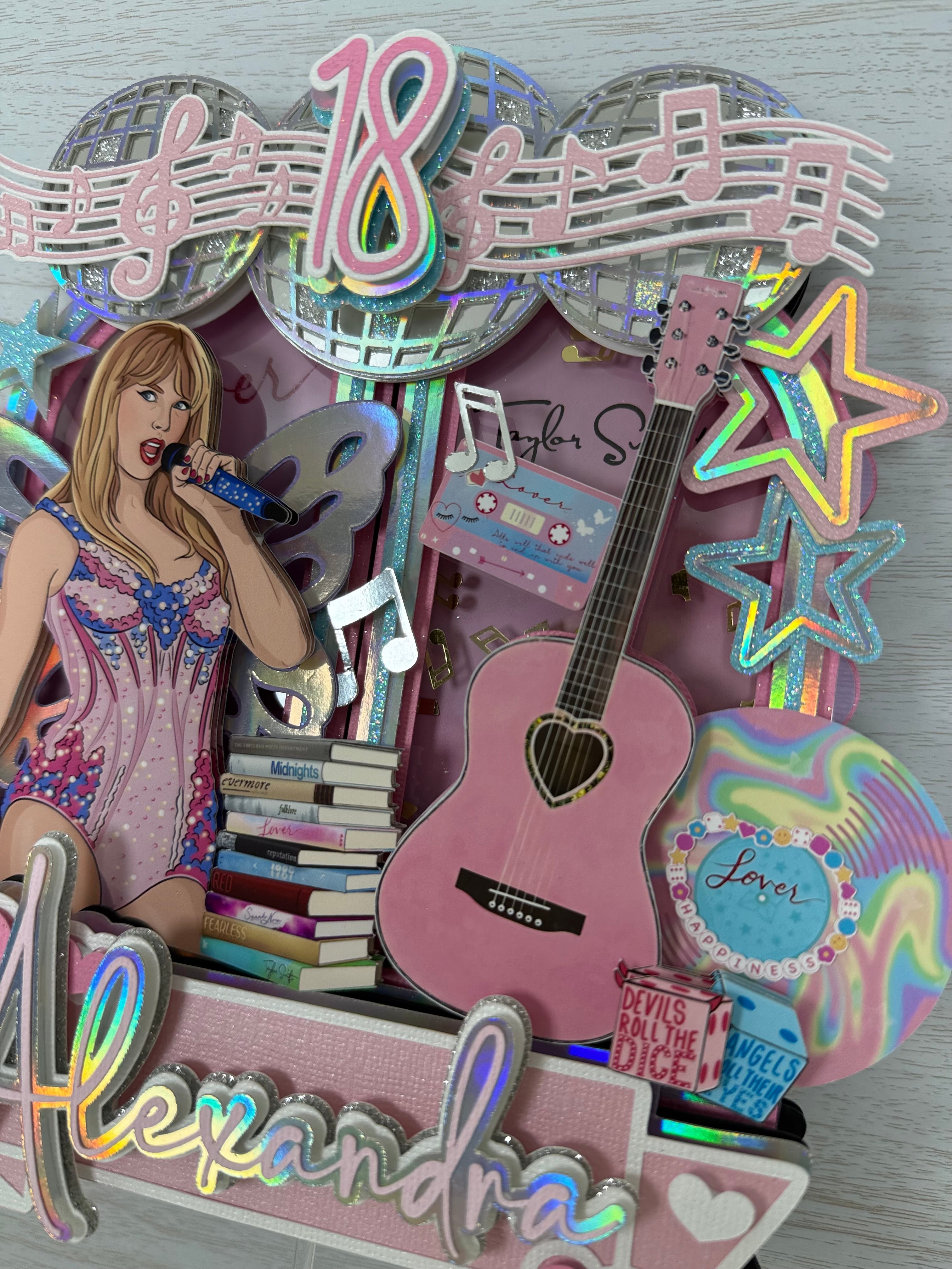 Pop Star Cake Topper