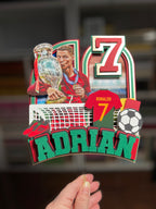 Soccer Cake Topper