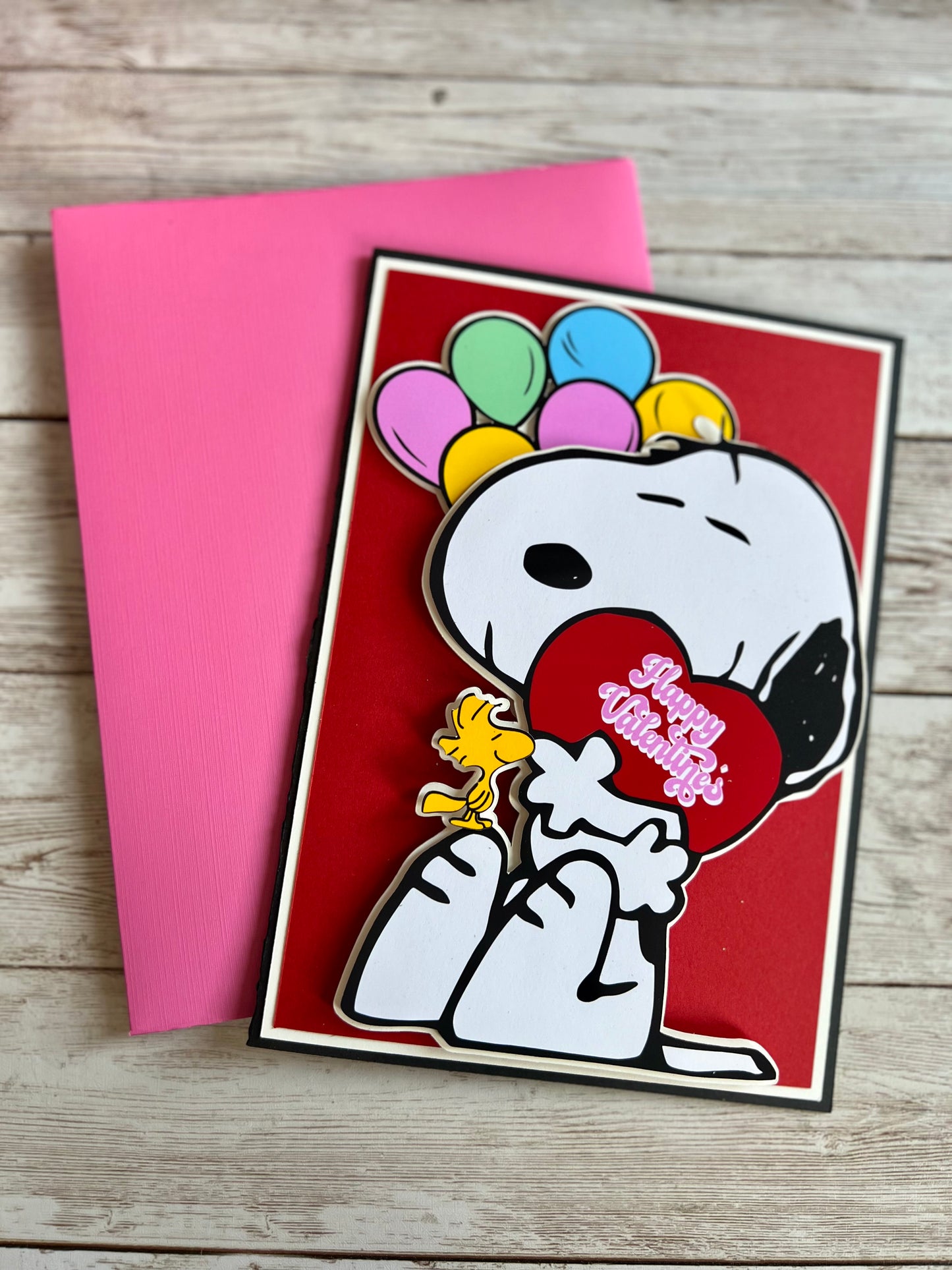 Snoopy valentine card