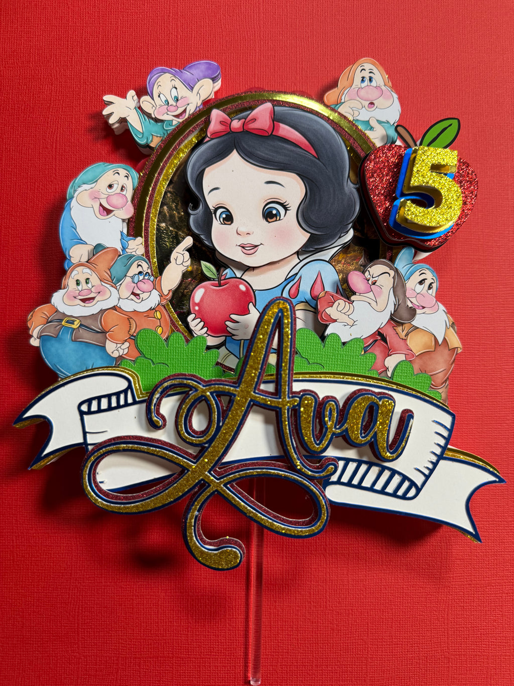 Snow White Cake topper