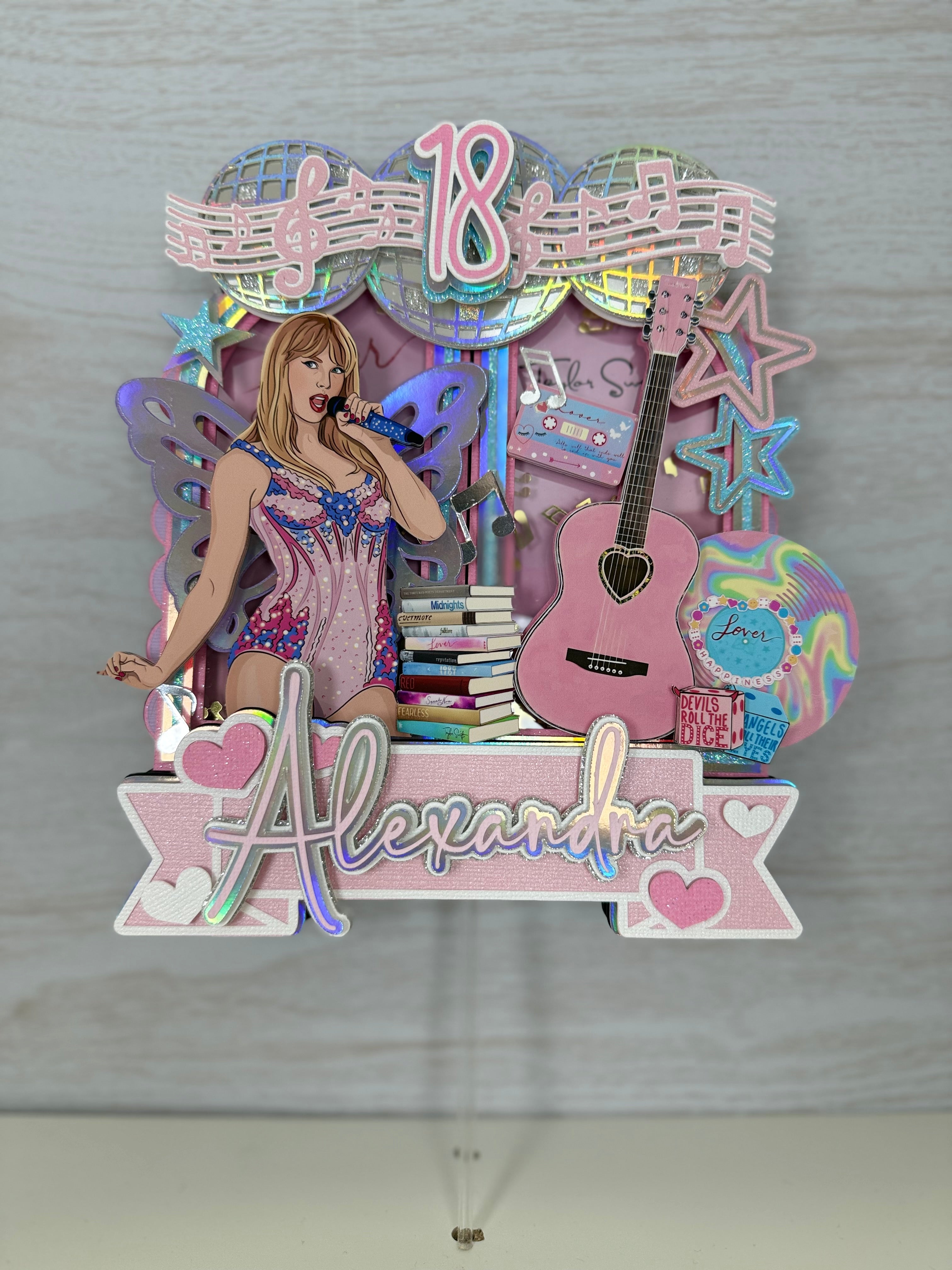 Pop Star Cake Topper