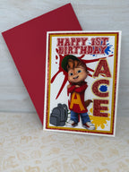 Alvin and the chipmunks birthday card
