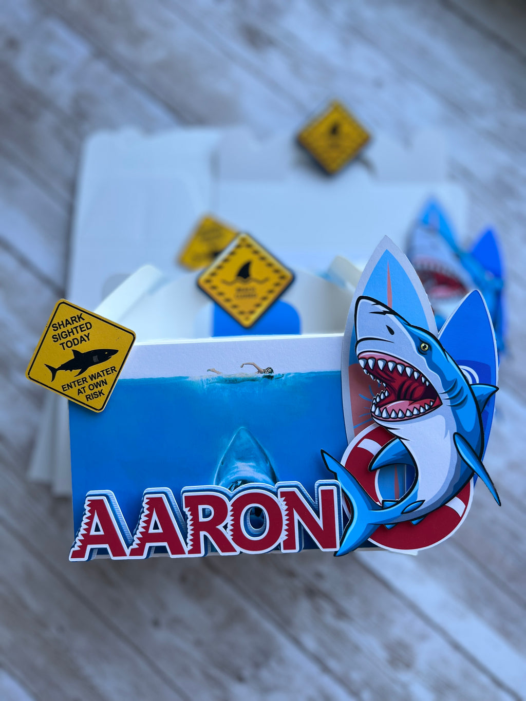 Shark Favor Boxes