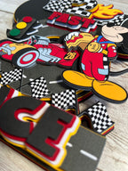 Roadster cake topper