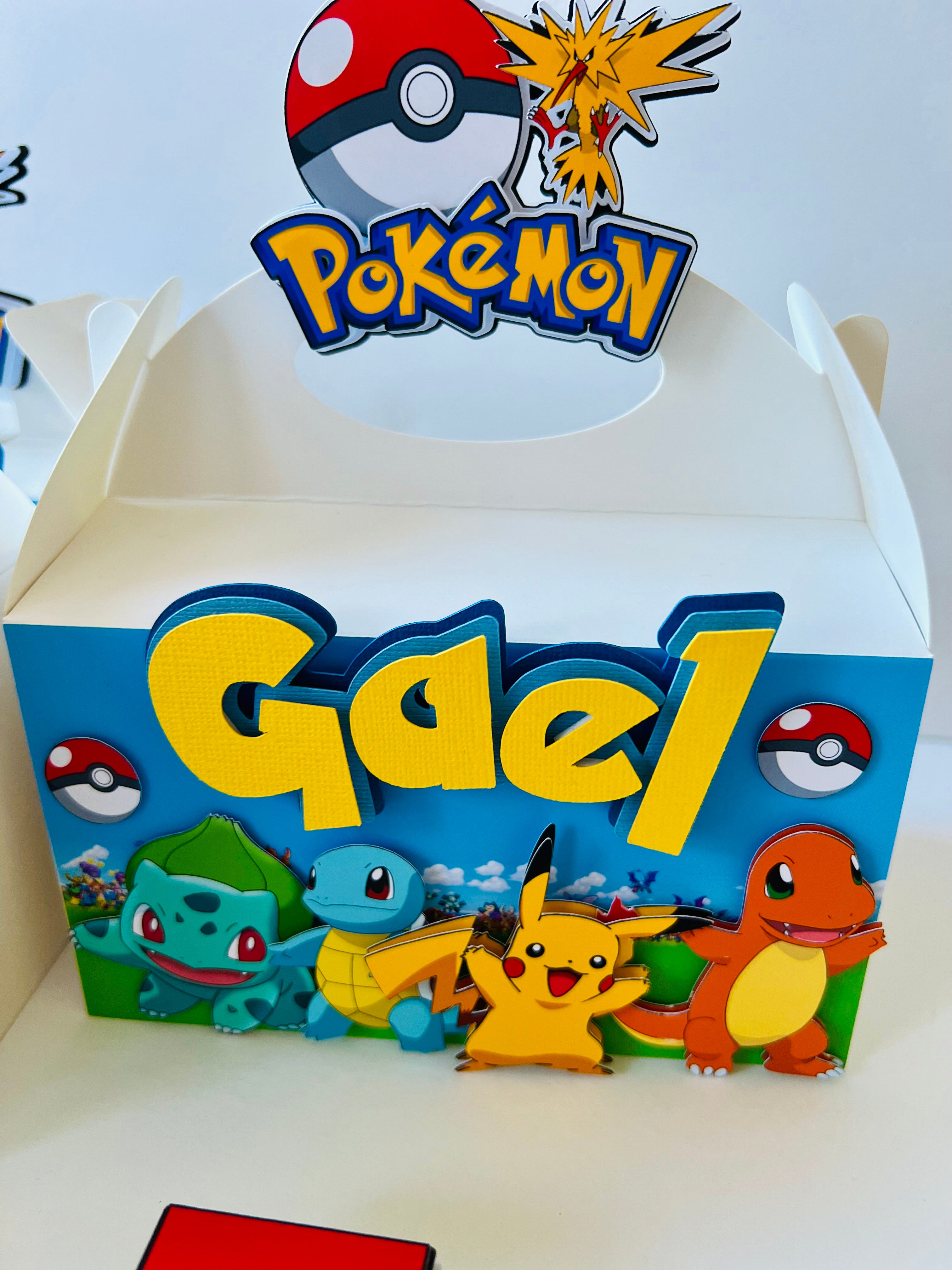 Pokemon selling Party supplies Box