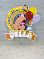 capybara cake topper