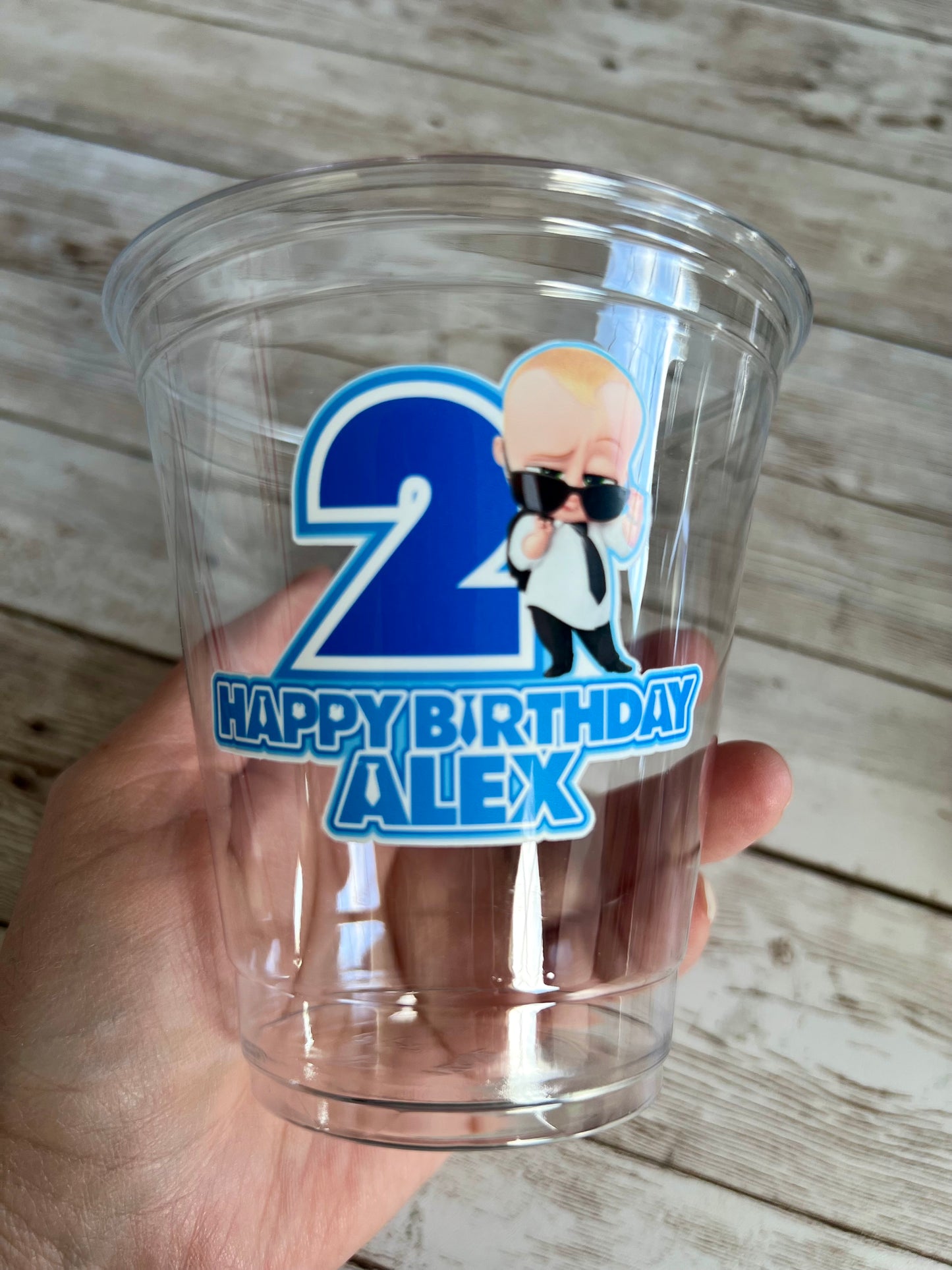 Boss Baby Party Cups