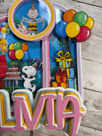 CHARLIE BROWN CAKE TOPPER