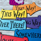 alice in wonderland signs