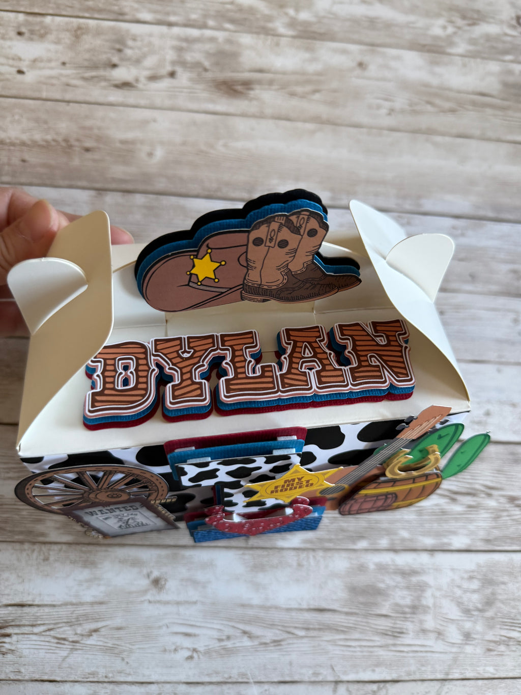 My First Rodeo Favor Boxes