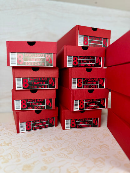 Sneaker Favor Boxes