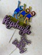 Personalized Boys Who Cry Cake Topper