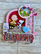 Peanuts cake topper