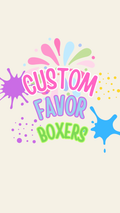 CUSTOM FAVOR BOXES