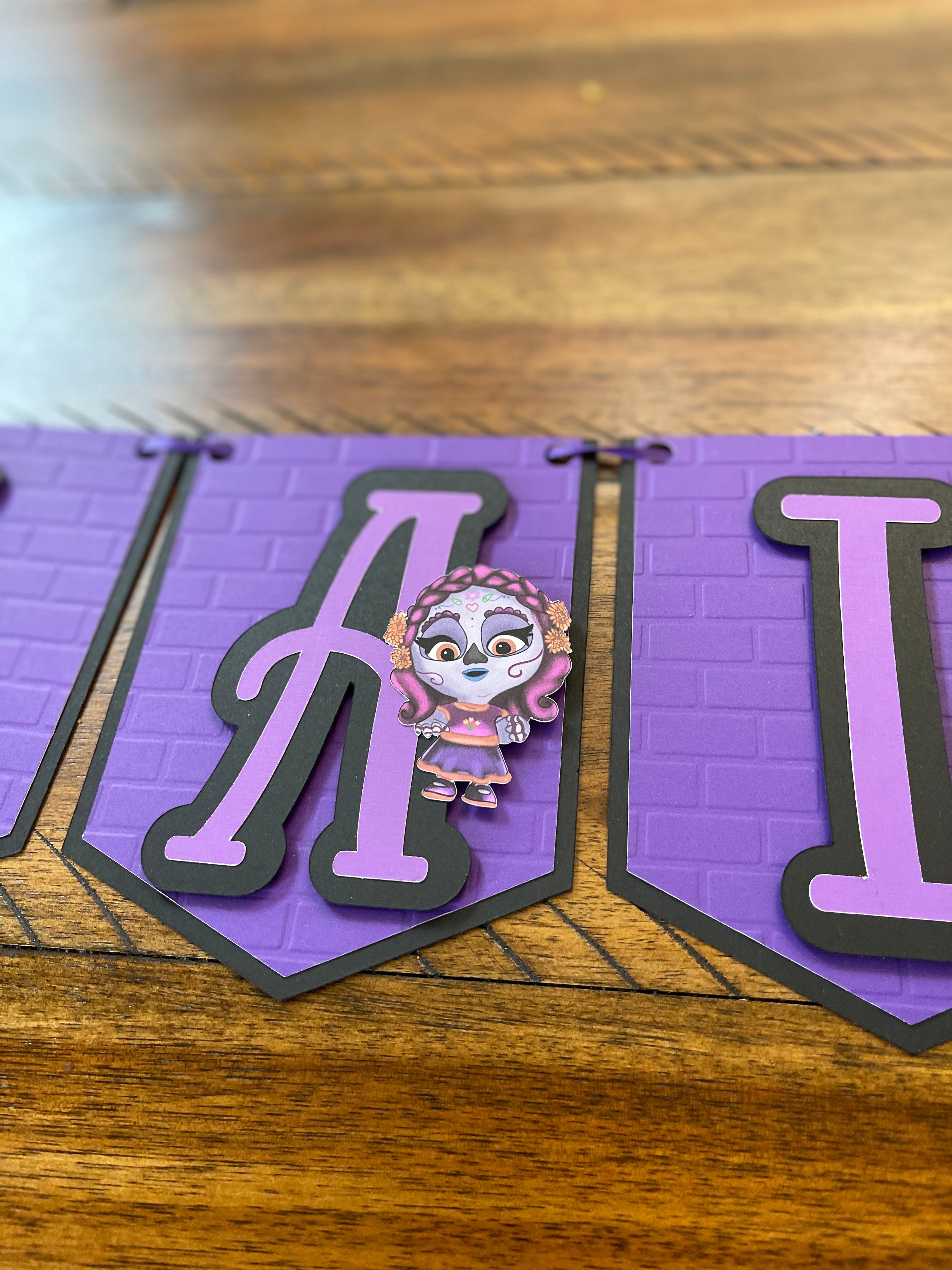 super monsters birthday banner
