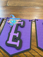 monsters birthday banner