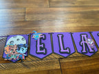 super monsters birthday banner