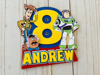 Toy Story cake topper 